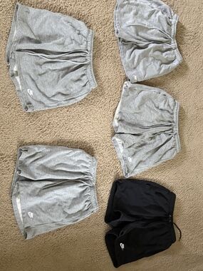 Nike Gray & Black Athletic Shorts Bundle